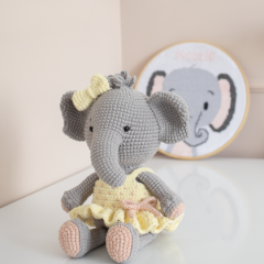 Fantine, the elephant amigurumi pattern by GatoFio