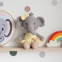 Fantine, the elephant amigurumi pattern by GatoFio
