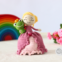 Reversible doll: princess to witch amigurumi pattern by yarnacadabra