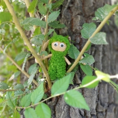Forest Whisperer  amigurumi by Iryna Zubova