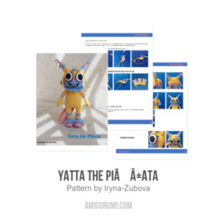 Yatta the Pinata amigurumi pattern by Iryna Zubova