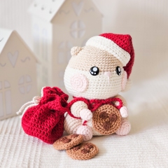Nibbles the Hamster amigurumi pattern by EMI Creations by Chloe