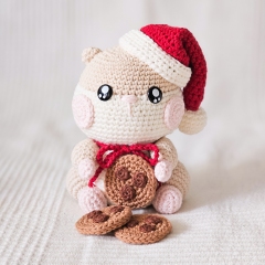 Nibbles the Hamster amigurumi by EMI Creations by Chloe