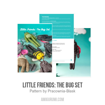 Little Friends: The Bug Set amigurumi pattern - Amigurumi.com