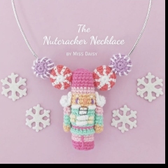 Nutcracker amigurumi Necklace amigurumi pattern by Miss Daisy Handmade