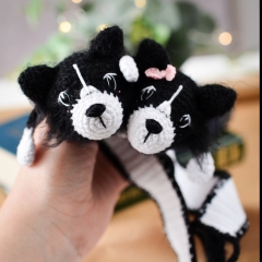 Astro the dog bookmark  amigurumi by Plączenitka