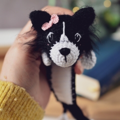 Astro the dog bookmark  amigurumi pattern by Plączenitka