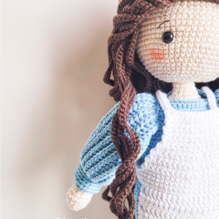 Doll Robin and Outfit Diana amigurumi pattern by Schipper Amigurumi