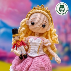 Doll Clara - Nutcracker amigurumi pattern by Co Tam Crafts