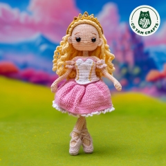 Doll Clara - Nutcracker amigurumi pattern by Co Tam Crafts