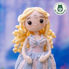 Doll Odette - Swan lake amigurumi pattern by Co Tam Crafts