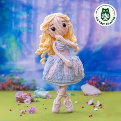 Doll Odette - Swan lake amigurumi by Co Tam Crafts