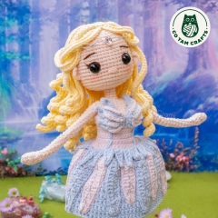 Doll Odette - Swan lake amigurumi pattern by Co Tam Crafts