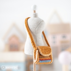 Crossbody Bag (Doll Accessories) amigurumi pattern by AradiyaToys