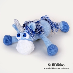 Luna the Unicorn amigurumi by IlDikko