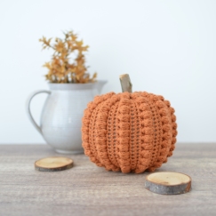 Bobble Stitch Pumpkin