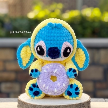 Labubu Stitch amigurumi pattern by RNata