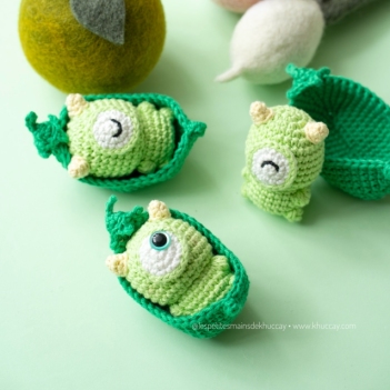 Pois-Poko the monster of garden amigurumi pattern by Khuc Cay