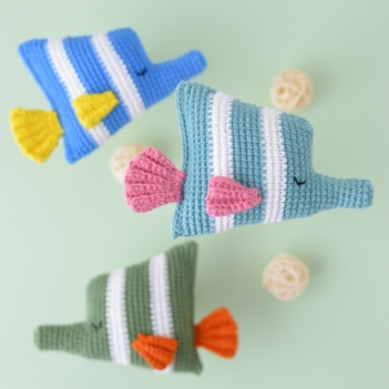 Amigurumi Fish amigurumi pattern by Elisas Crochet