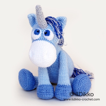 Luna the Unicorn amigurumi pattern by IlDikko