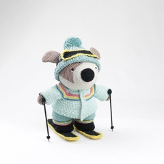 Ski Gear amigurumi pattern by Madelenon