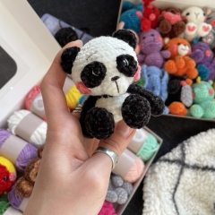 Panda Out of the Box amigurumi pattern by Nelly Handmade