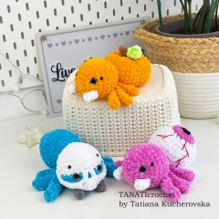 Pack 3 Halloween Spiders amigurumi by TANATIcrochet