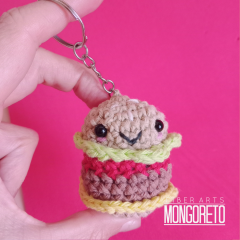 BURGER amigurumi by Mongoreto