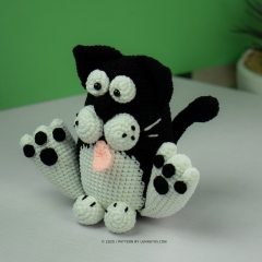 Pawlo the Cat Crochet Pattern amigurumi pattern by Lennutas