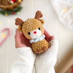 Holly Jolly Plushies - 3 characters amigurumi pattern by Knit.friends