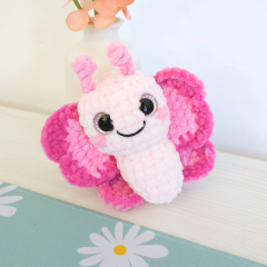 Butterfly Crochet Pattern  amigurumi pattern by Hugurumitoys