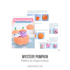 Mystery Pumpkin amigurumi pattern by Hugurumitoys
