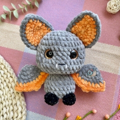 Betty the Bat amigurumi by CuteVilleToys