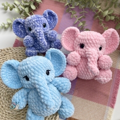 Elephant amigurumi pattern by CuteVilleToys