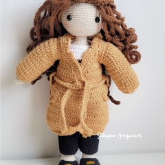 Doll Robin and Outfit Cecile amigurumi pattern by Schipper Amigurumi