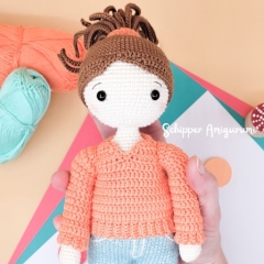 Doll Robin and Outfit Lena amigurumi by Schipper Amigurumi