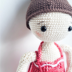 Doll Robin and Outfit Valentina amigurumi pattern by Schipper Amigurumi