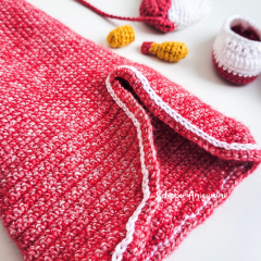 Doll Robin and Outfit Valentina amigurumi pattern by Schipper Amigurumi