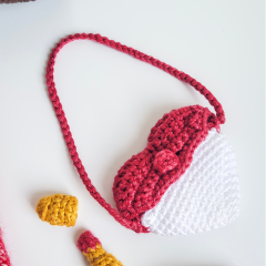 Outfit Valentina for doll Robin amigurumi by Schipper Amigurumi
