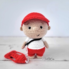 Beach Boy, Diver & Lifeguard amigurumi pattern by apinchofcotton
