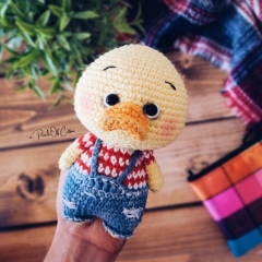 Dog, Owl & Duck  amigurumi by apinchofcotton