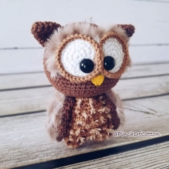 Owl Pacino  amigurumi pattern by apinchofcotton