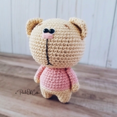 Sheep, Piggy & Cat amigurumi by apinchofcotton