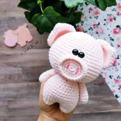 Sheep, Piggy & Cat amigurumi pattern by apinchofcotton