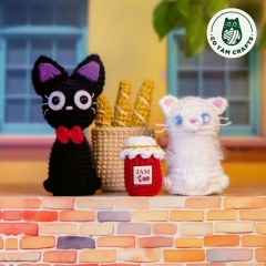 Cat Jiji's family amigurumi pattern by Co Tam Crafts