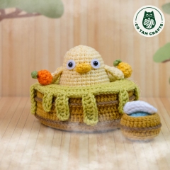 Otori-sama - Spirited Away amigurumi pattern by Co Tam Crafts