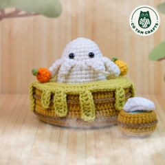 Radish Spirit - Spirited Away amigurumi pattern by Co Tam Crafts