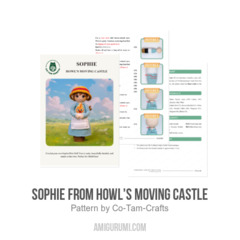 Sophie - Howl's Moving Castle amigurumi pattern by Co Tam Crafts