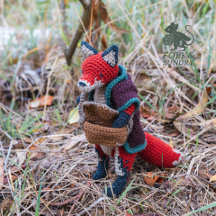 Julen of the Fox Folk amigurumi pattern by Folk & Sundry