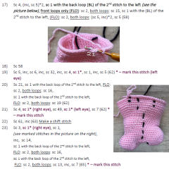Courage the Cowardly Dog amigurumi pattern by Monoxatoys